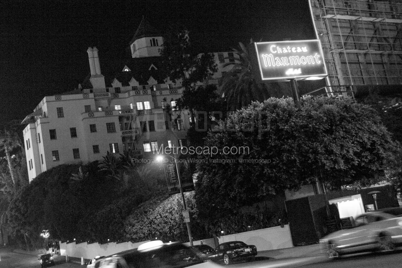 Black & White Los Angeles Architecture Pictures