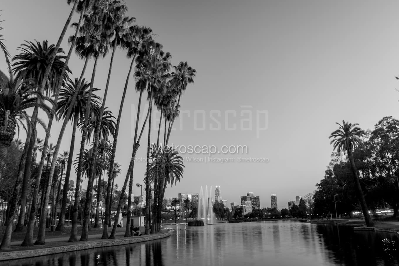 Black & White Los Angeles Architecture Pictures