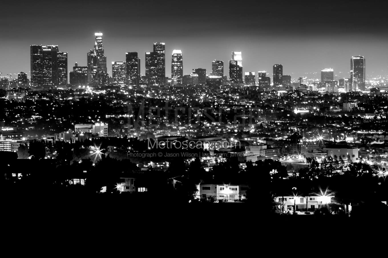 Black & White Los Angeles Architecture Pictures