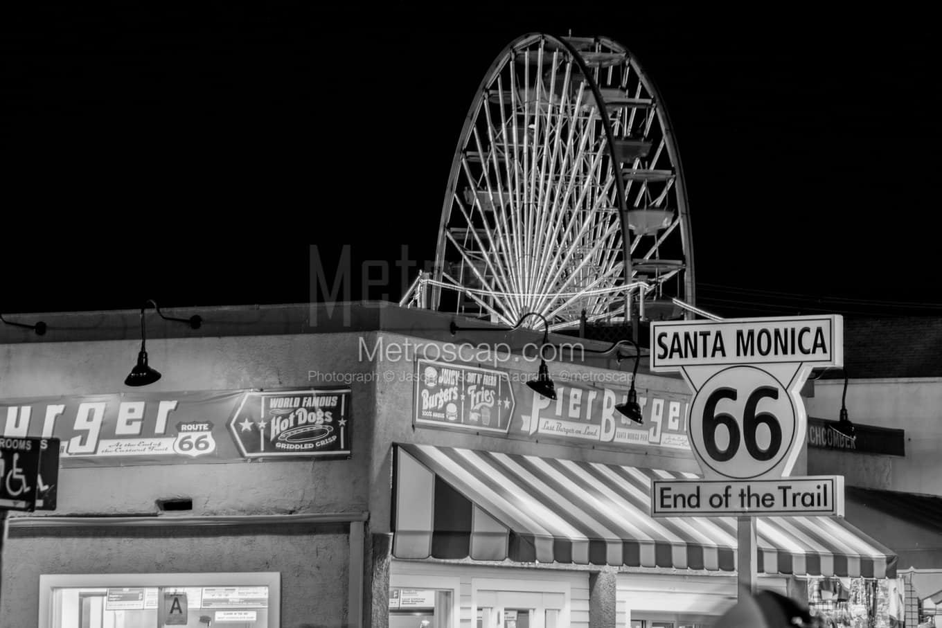 Black & White Los Angeles Architecture Pictures