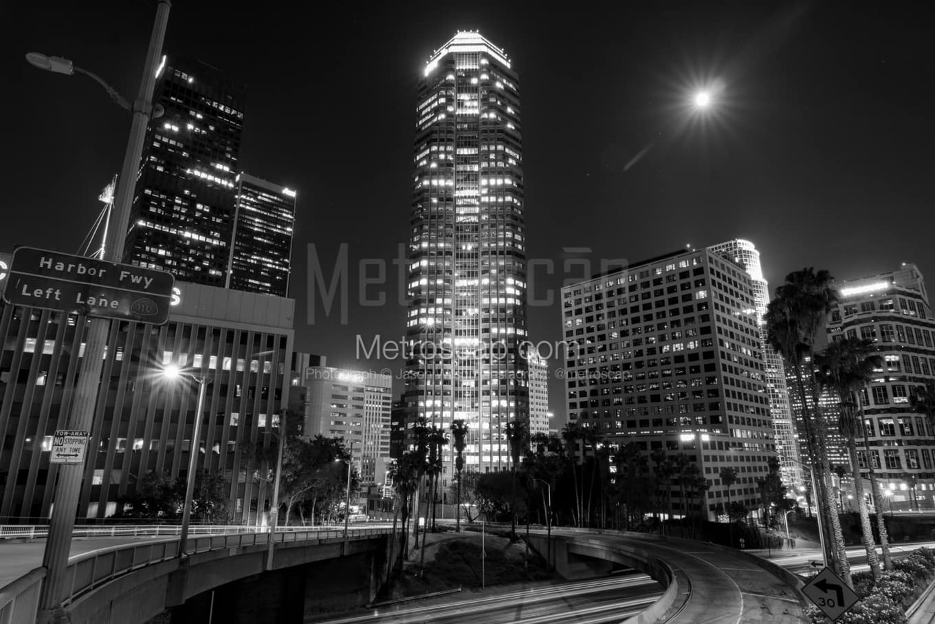 Black & White Los Angeles Architecture Pictures