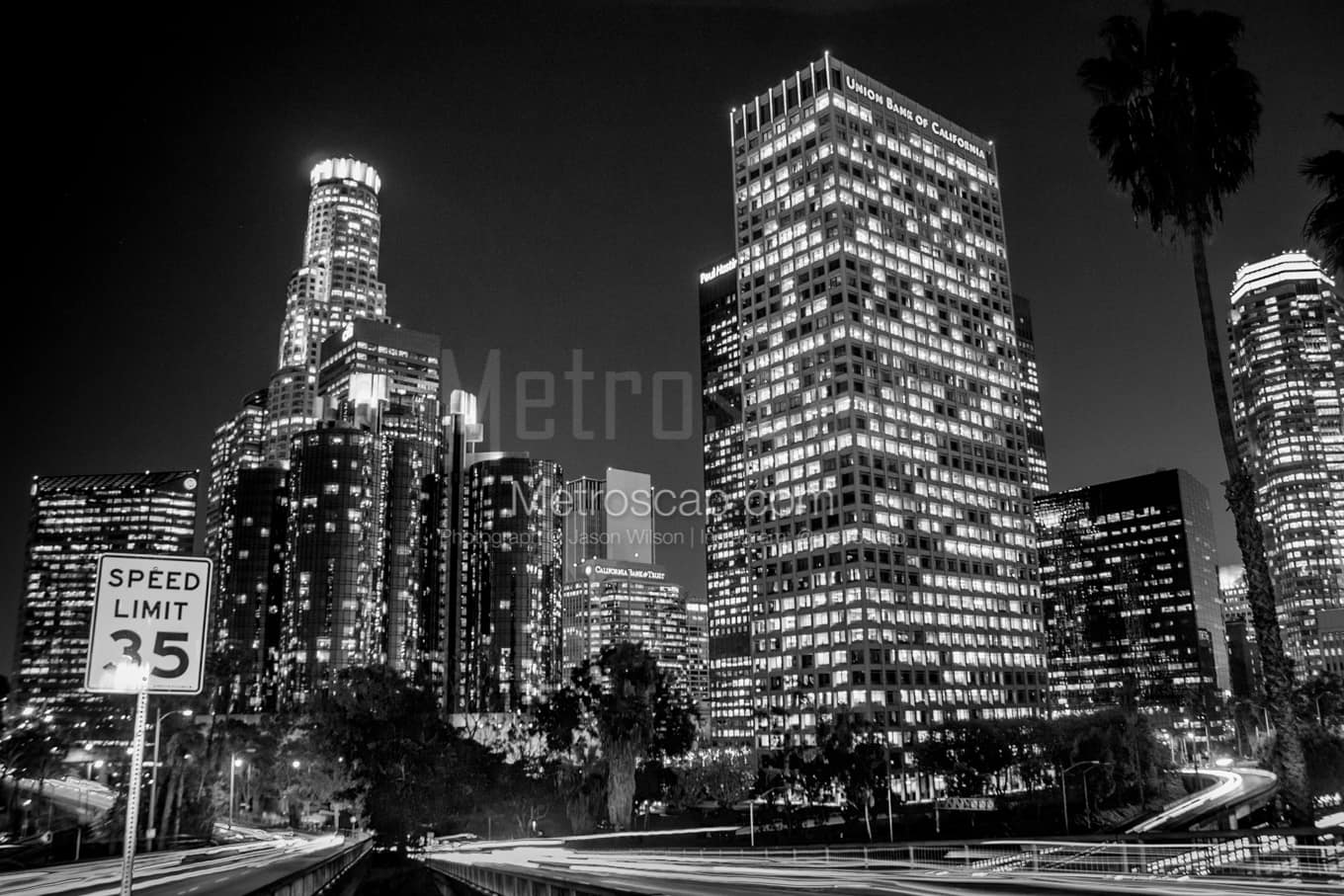 Black & White Los Angeles Architecture Pictures