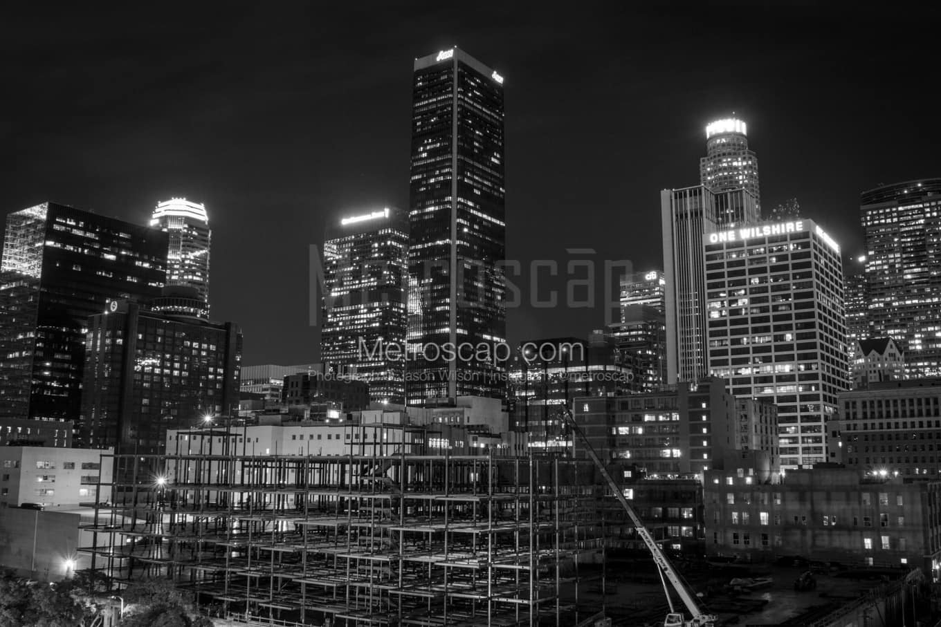 Black & White Los Angeles Architecture Pictures