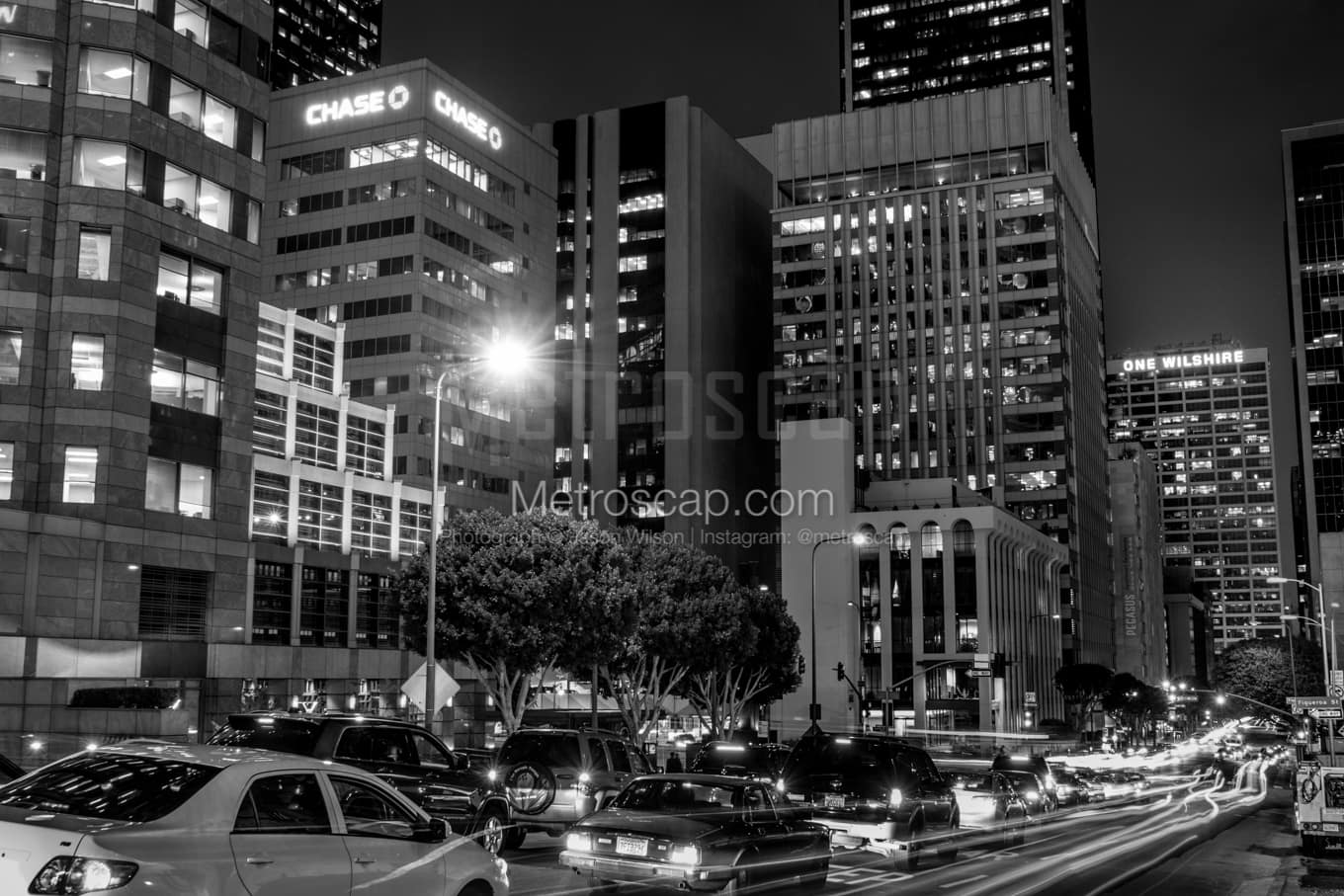 Black & White Los Angeles Architecture Pictures