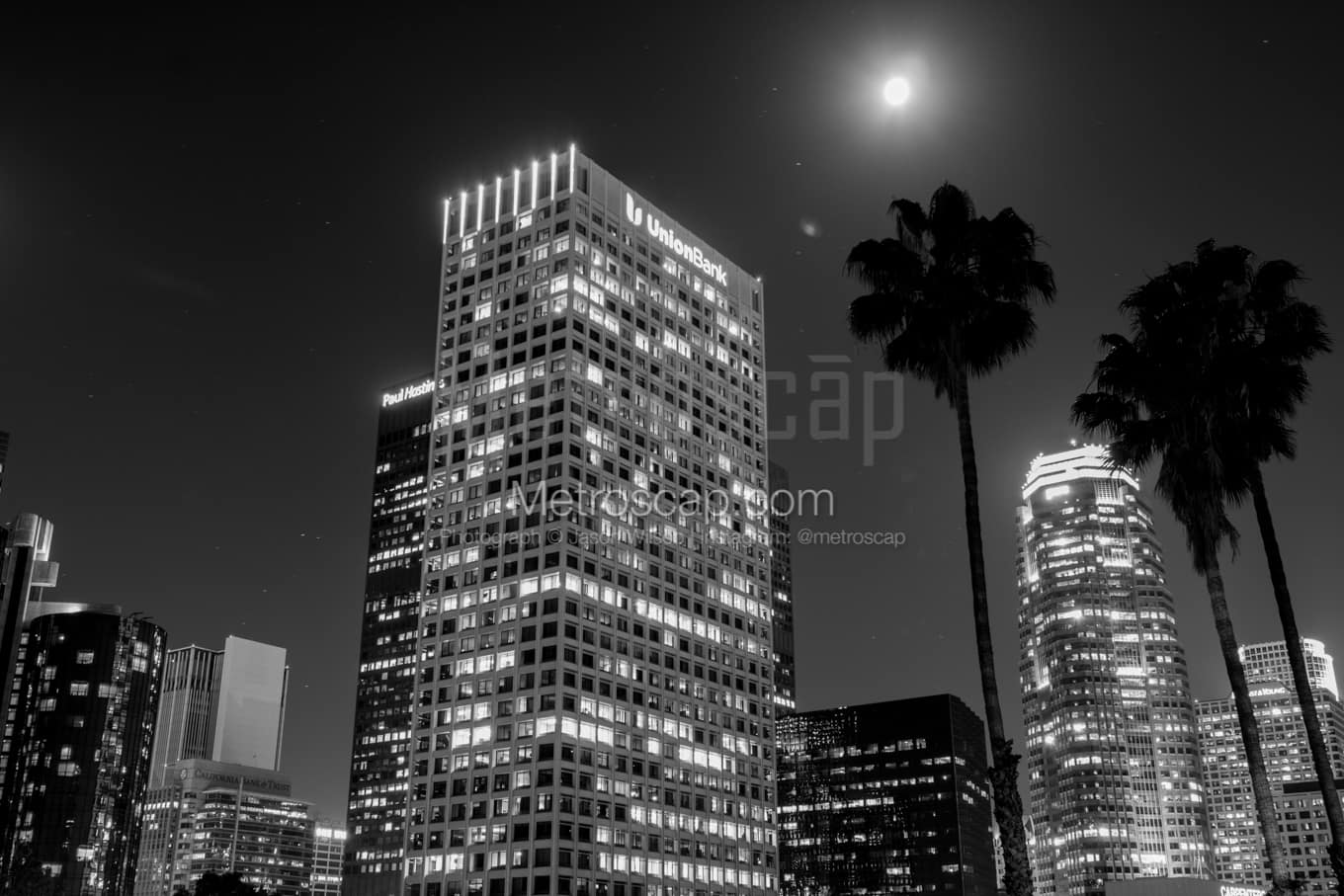 Black & White Los Angeles Architecture Pictures