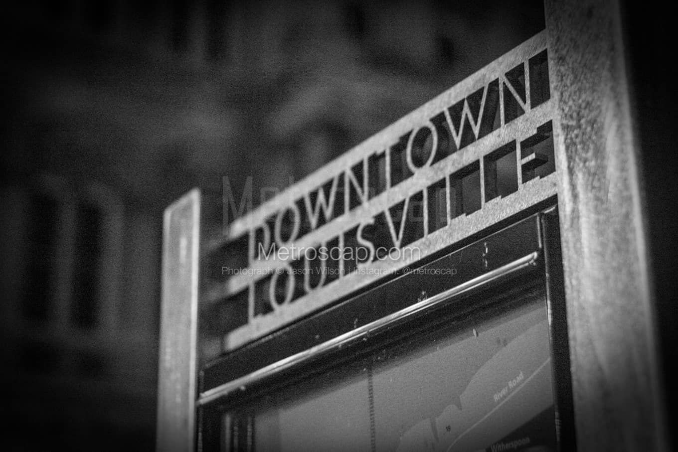 Black & White Louisville Architecture Pictures