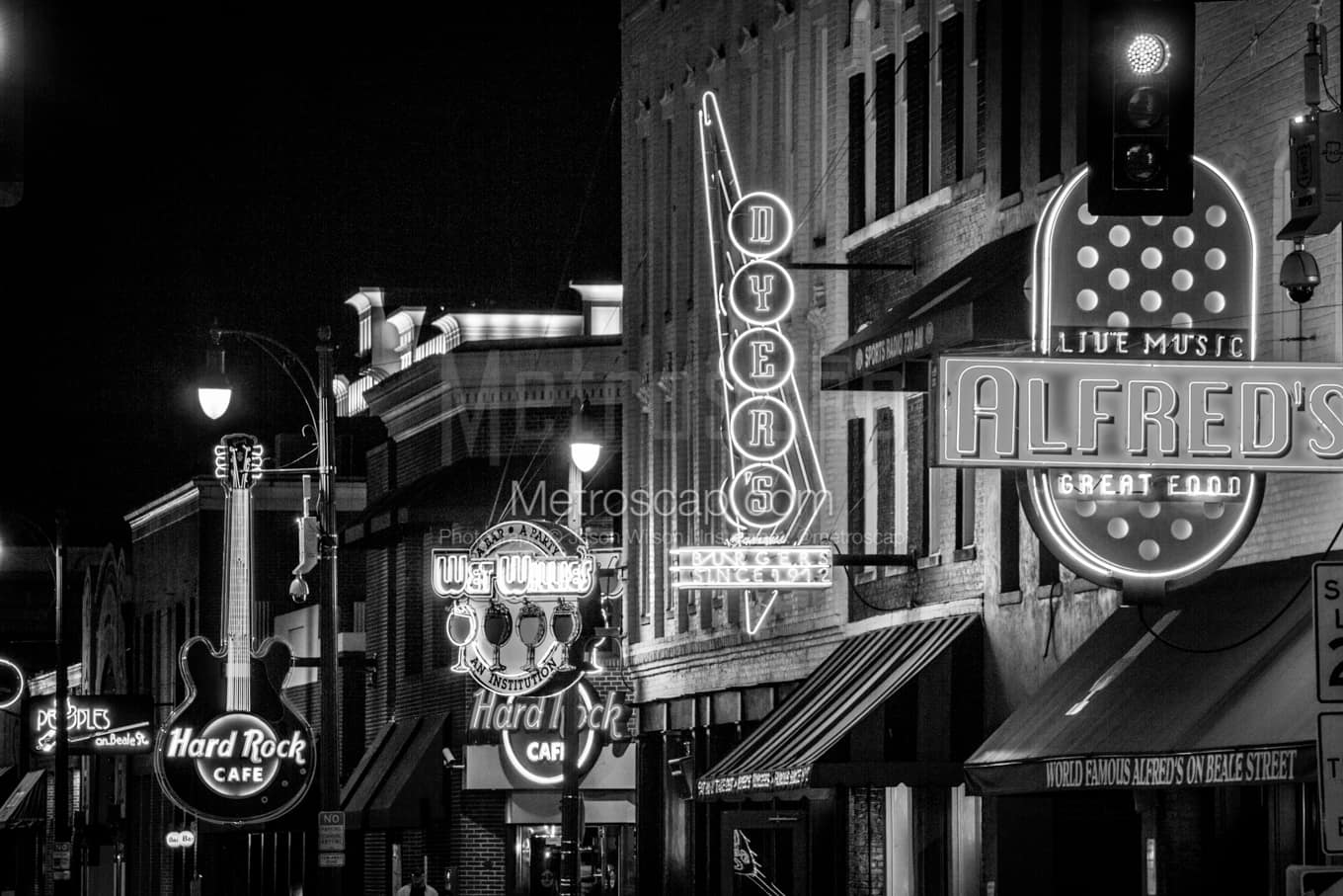 Black & White Memphis Architecture Pictures