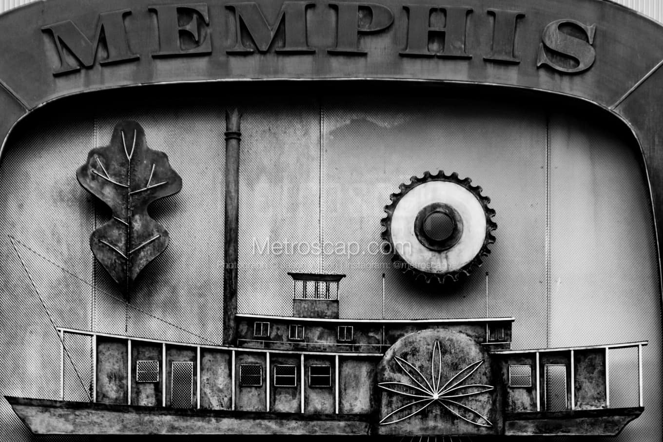Black & White Memphis Architecture Pictures