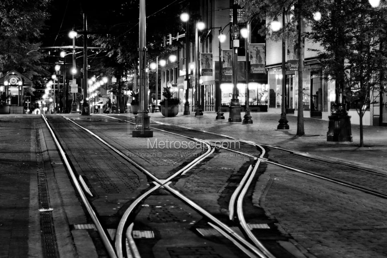 Black & White Memphis Architecture Pictures