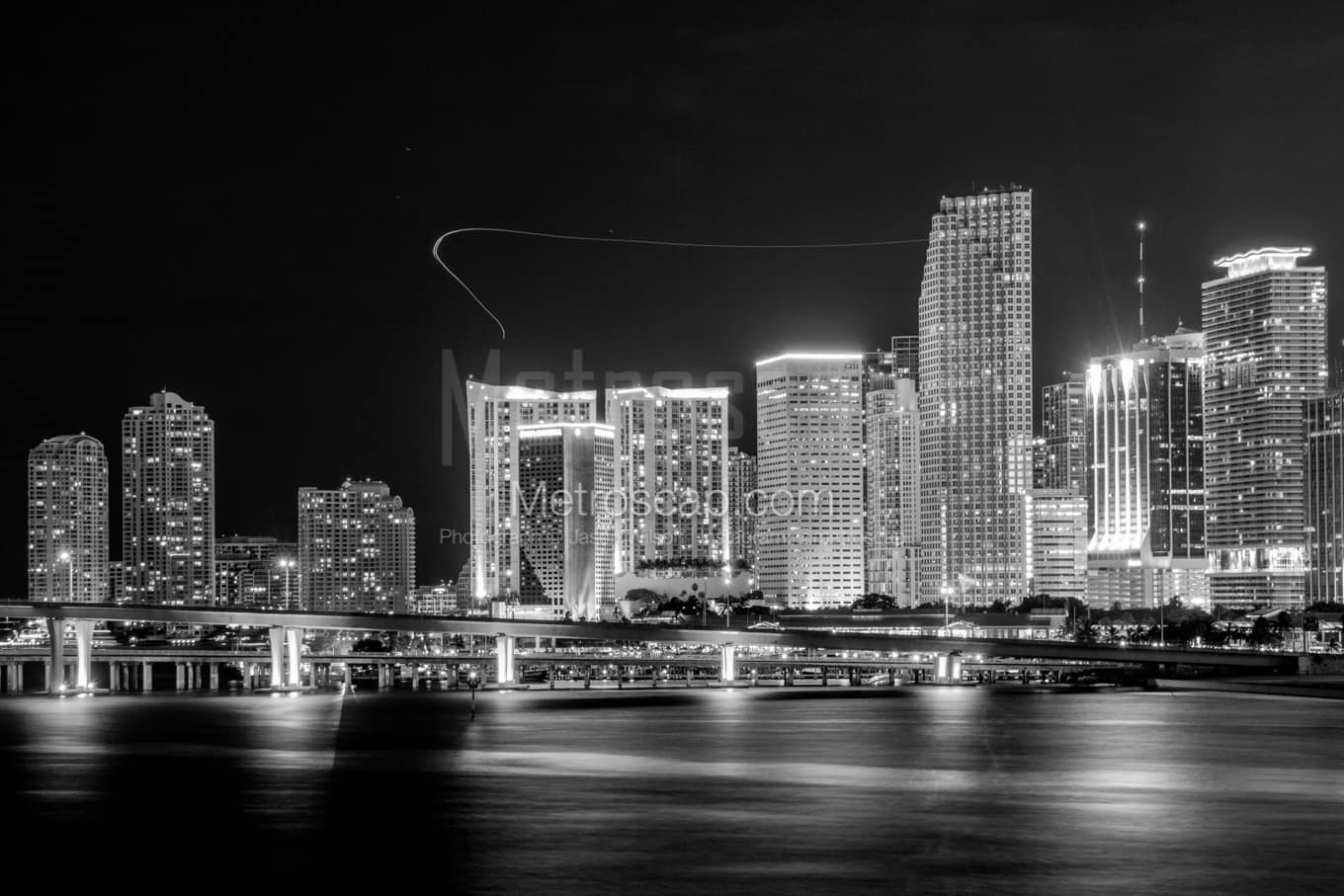 Black & White Miami Architecture Pictures