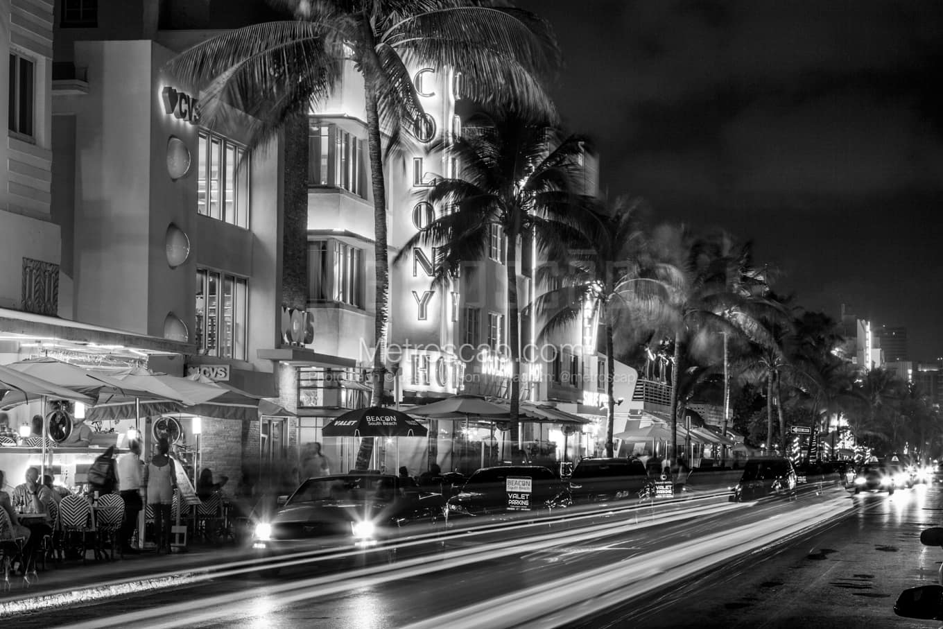 Black & White Miami Architecture Pictures