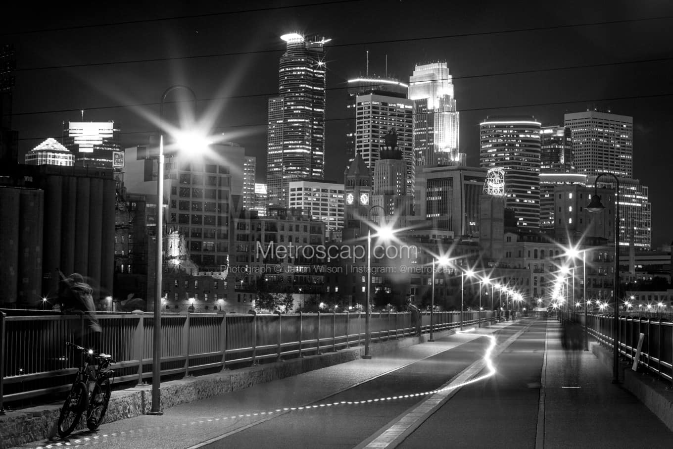 Black & White Minneapolis Architecture Pictures