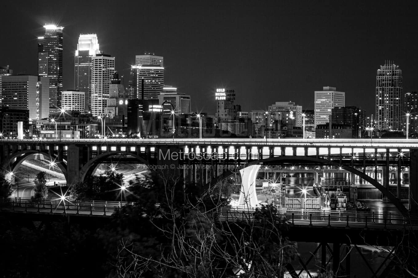 Black & White Minneapolis Architecture Pictures