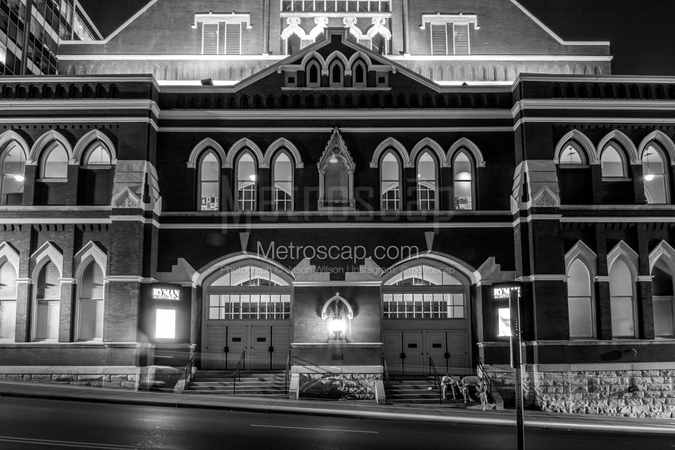 Black & White Nashville Architecture Pictures