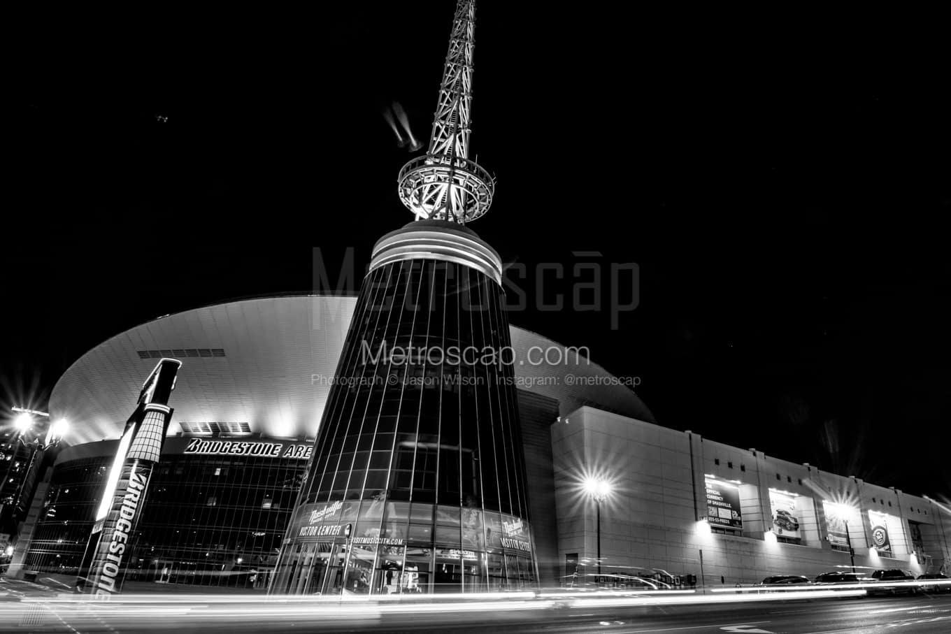 Black & White Nashville Architecture Pictures