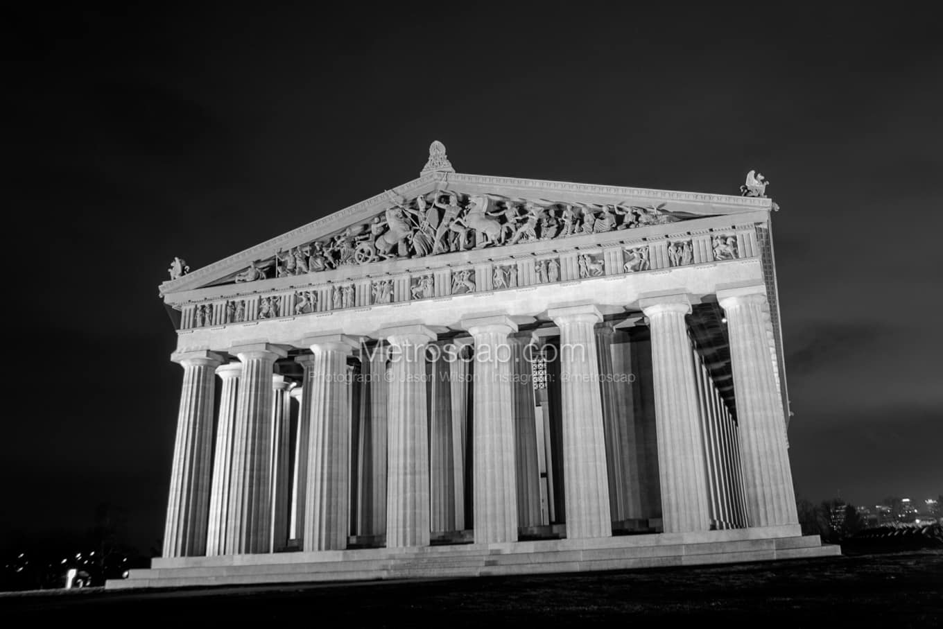 Black & White Nashville Architecture Pictures