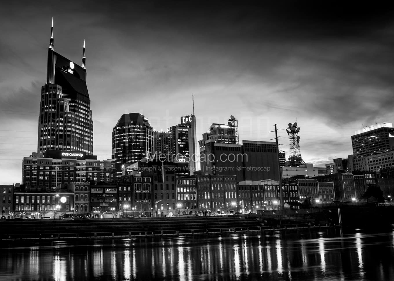 Black & White Nashville Architecture Pictures