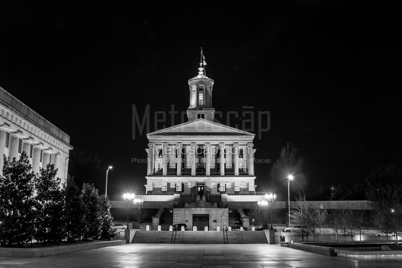 Black & White Nashville Architecture Pictures