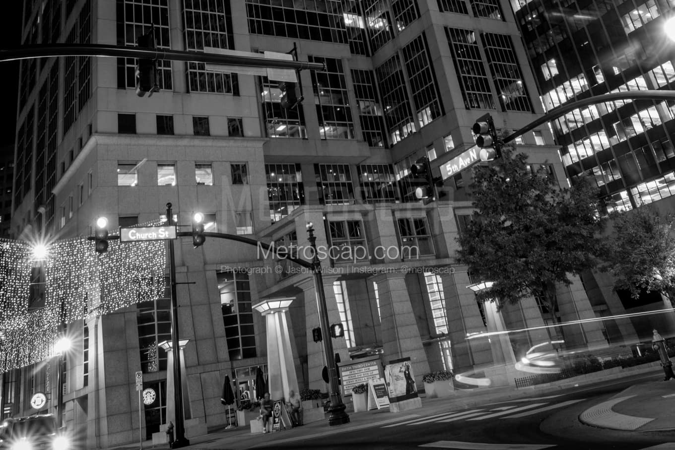 Black & White Nashville Architecture Pictures