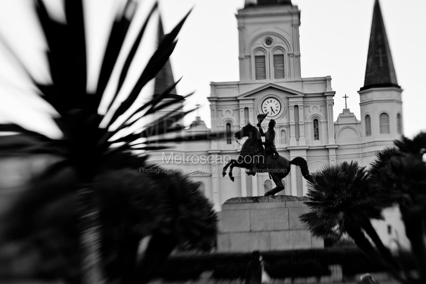 Black & White New Orleans Architecture Pictures