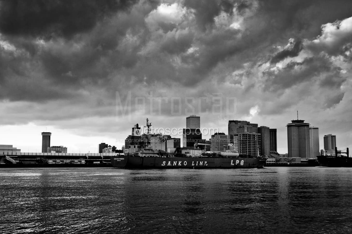 Black & White New Orleans Architecture Pictures