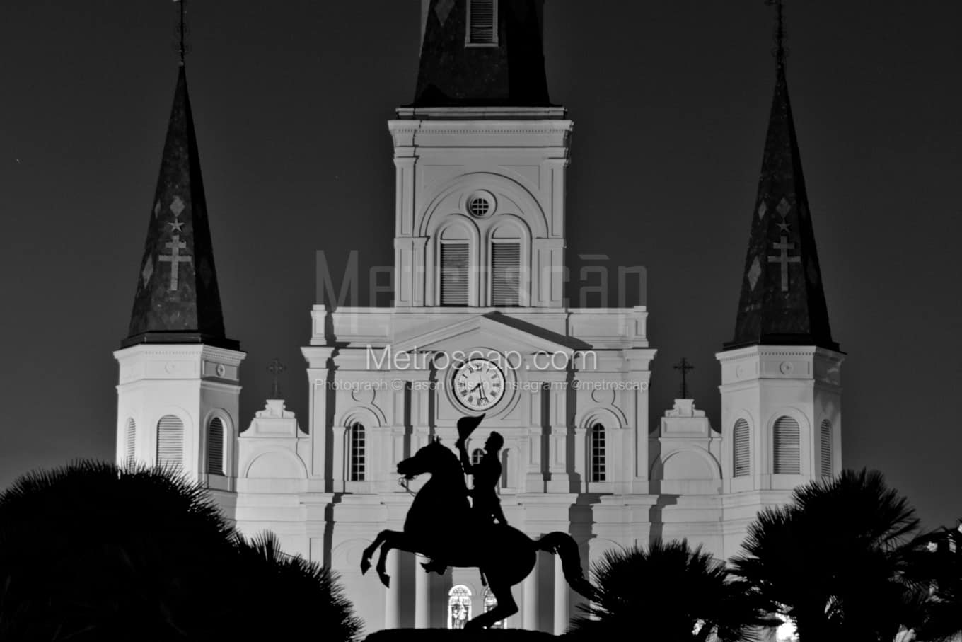 Black & White New Orleans Architecture Pictures