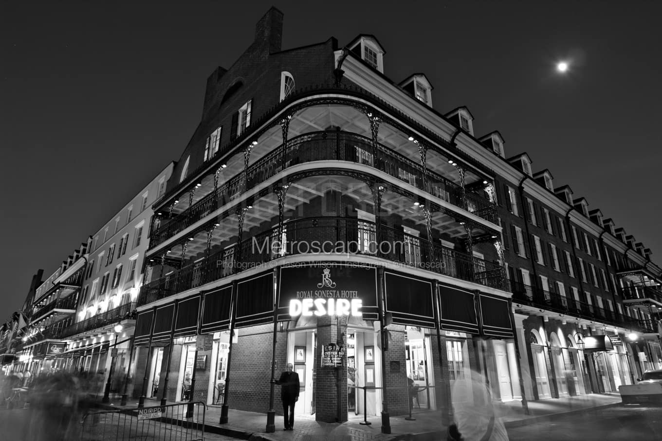 Black & White New Orleans Architecture Pictures