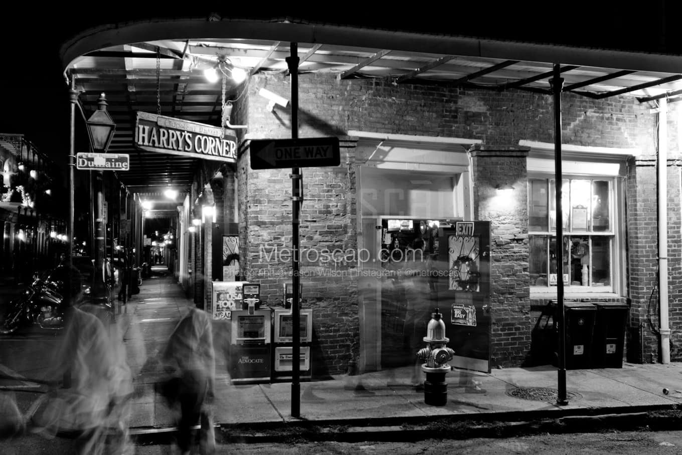 Black & White New Orleans Architecture Pictures