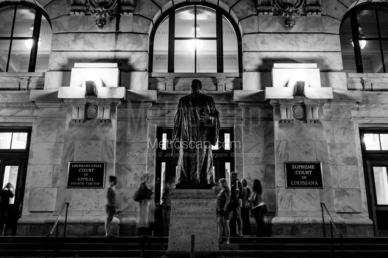 Black & White New Orleans Architecture Pictures