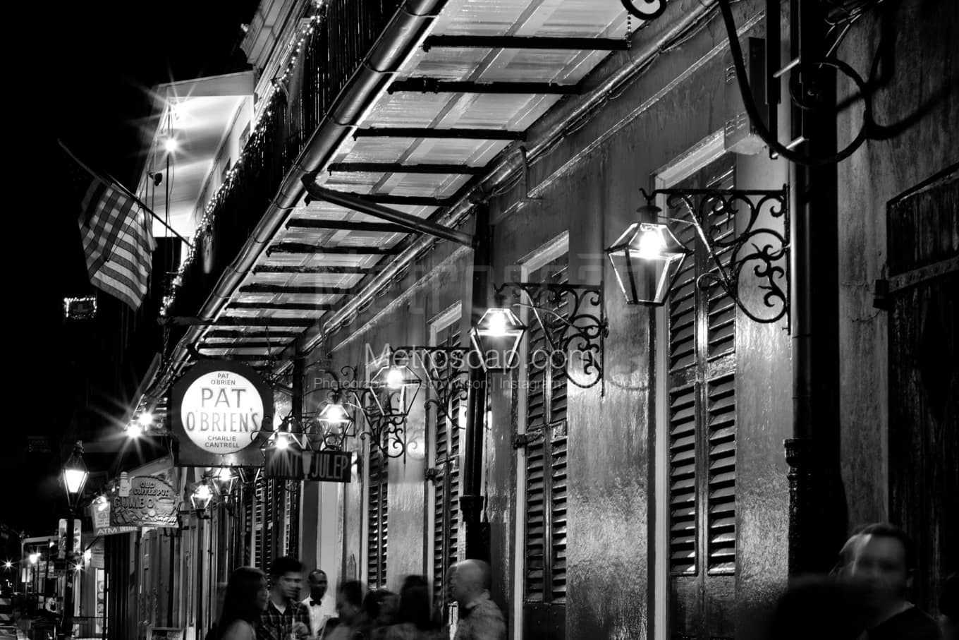 Black & White New Orleans Architecture Pictures