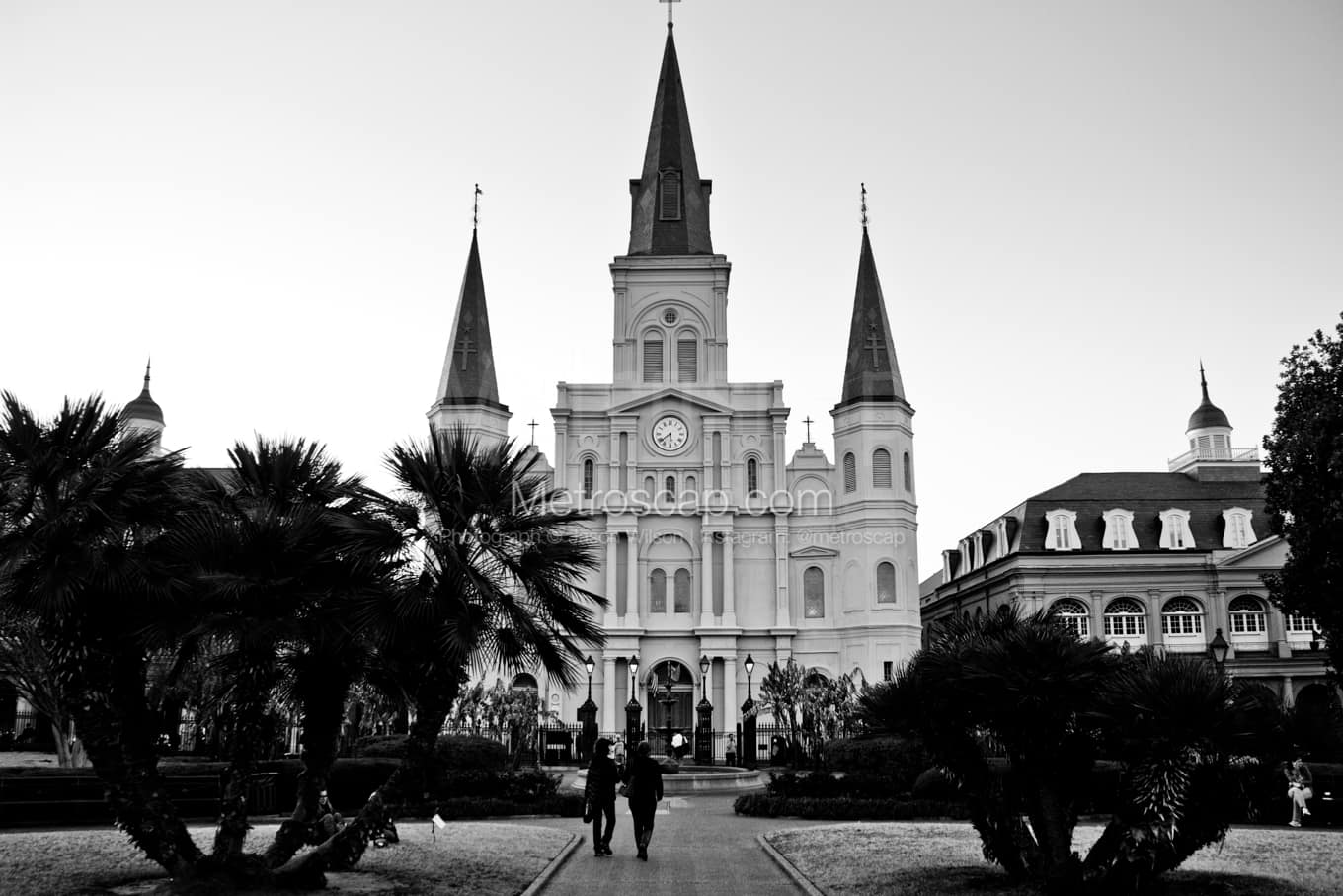 Black & White New Orleans Architecture Pictures