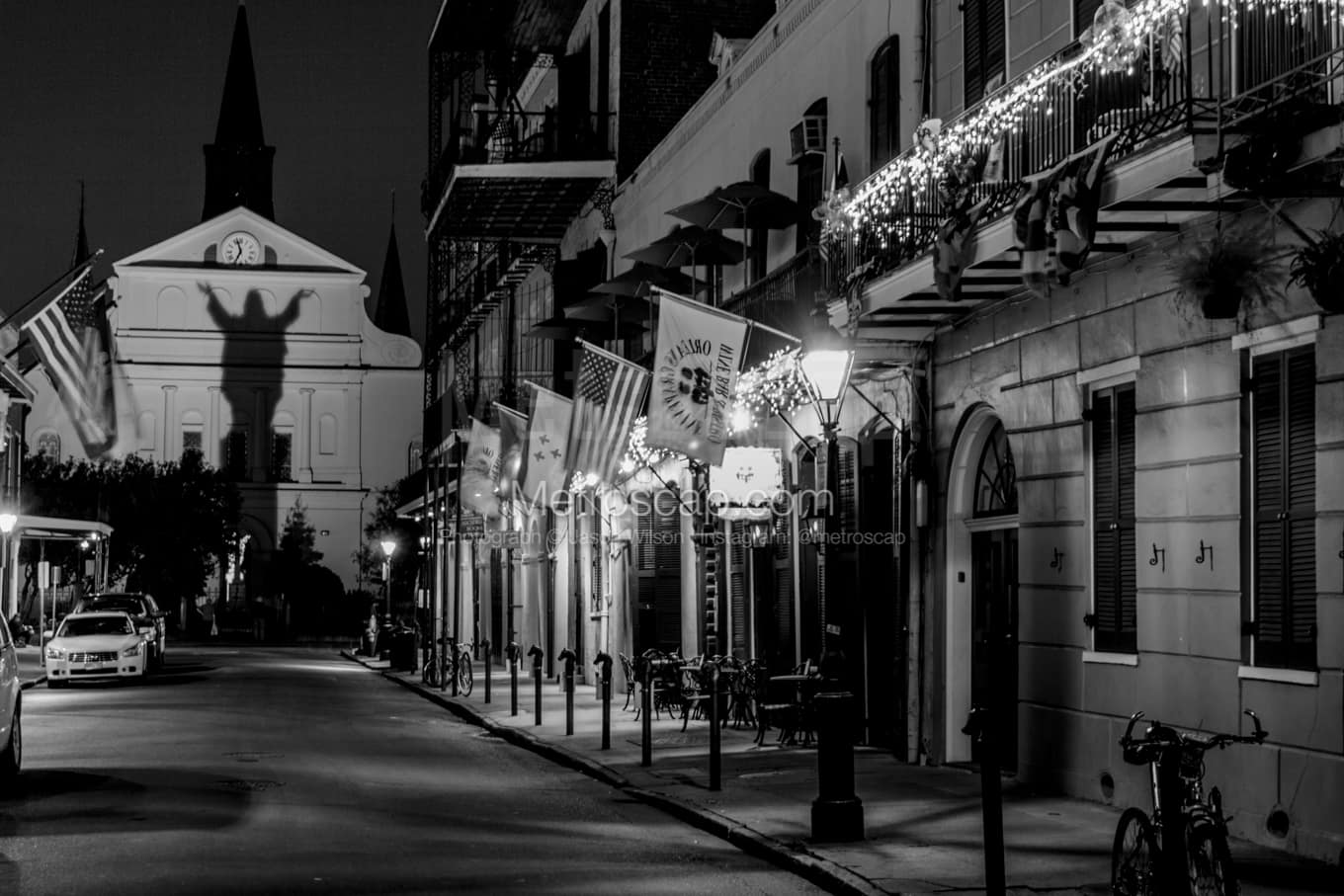 Black & White New Orleans Architecture Pictures