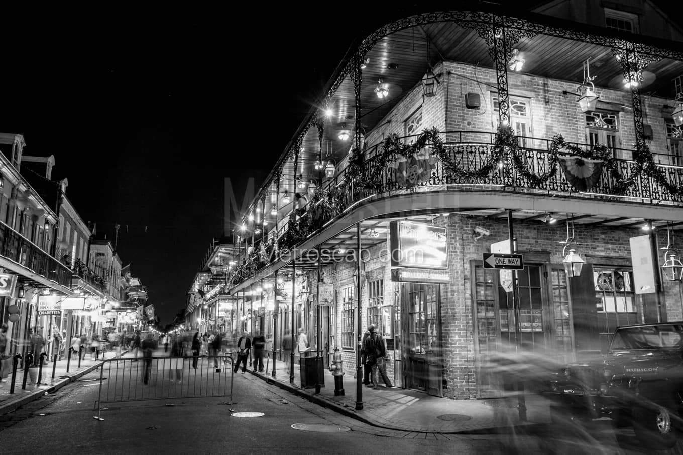 Black & White New Orleans Architecture Pictures