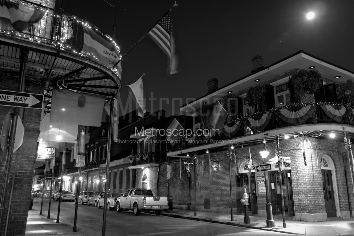 Black & White New Orleans Architecture Pictures