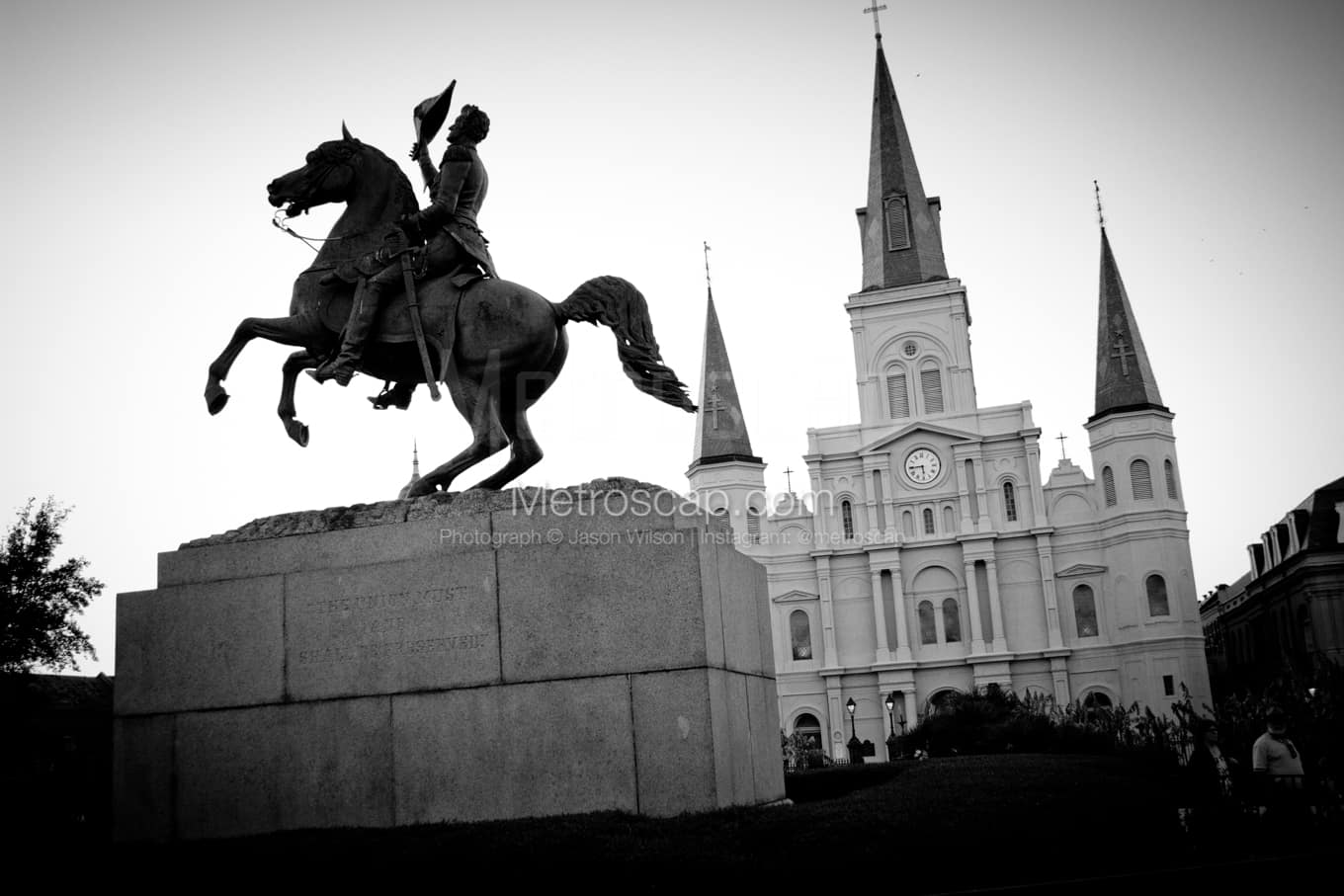 Black & White New Orleans Architecture Pictures