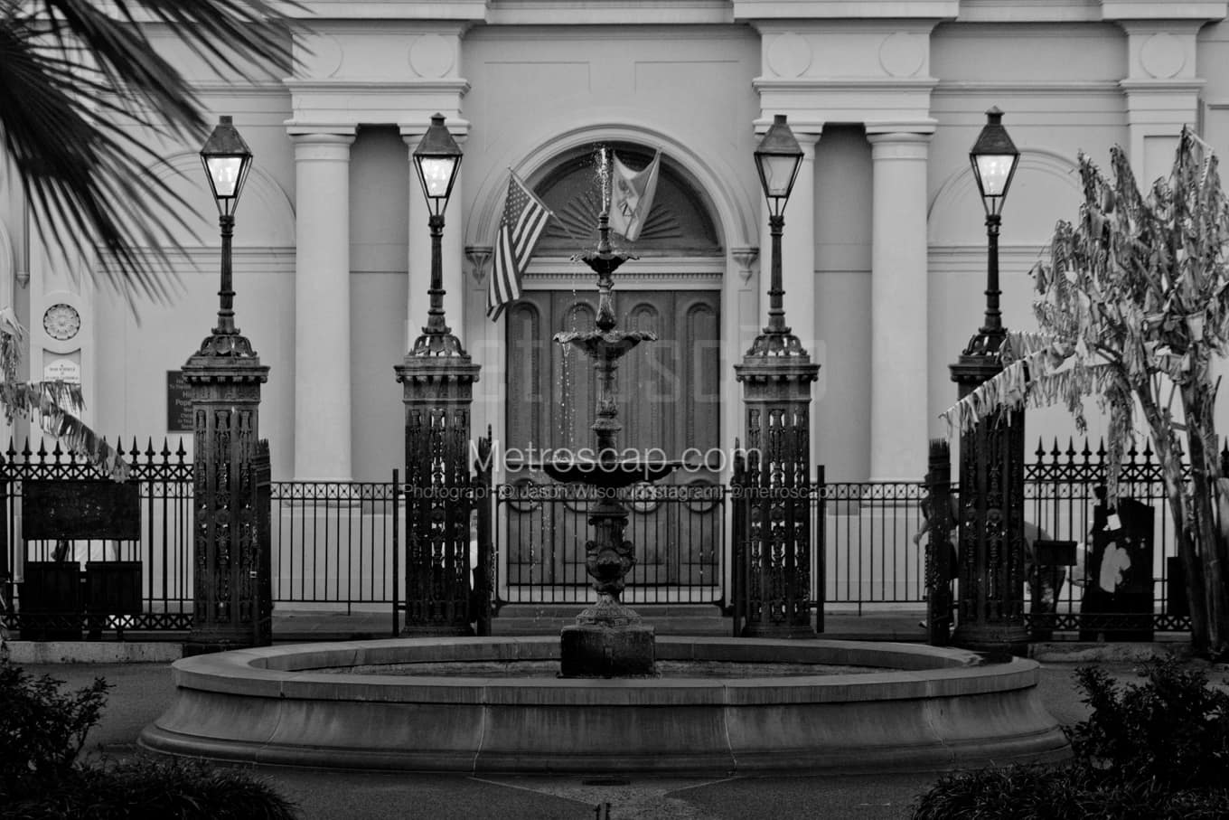 Black & White New Orleans Architecture Pictures