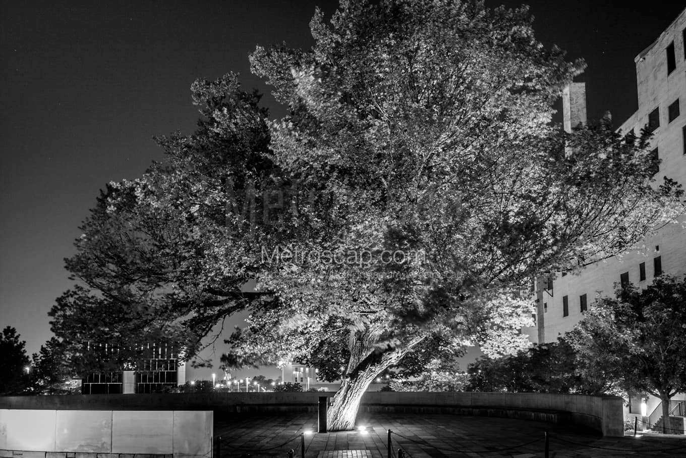 Black & White Oklahoma City Architecture Pictures