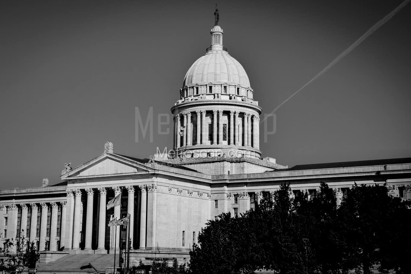 Black & White Oklahoma City Architecture Pictures