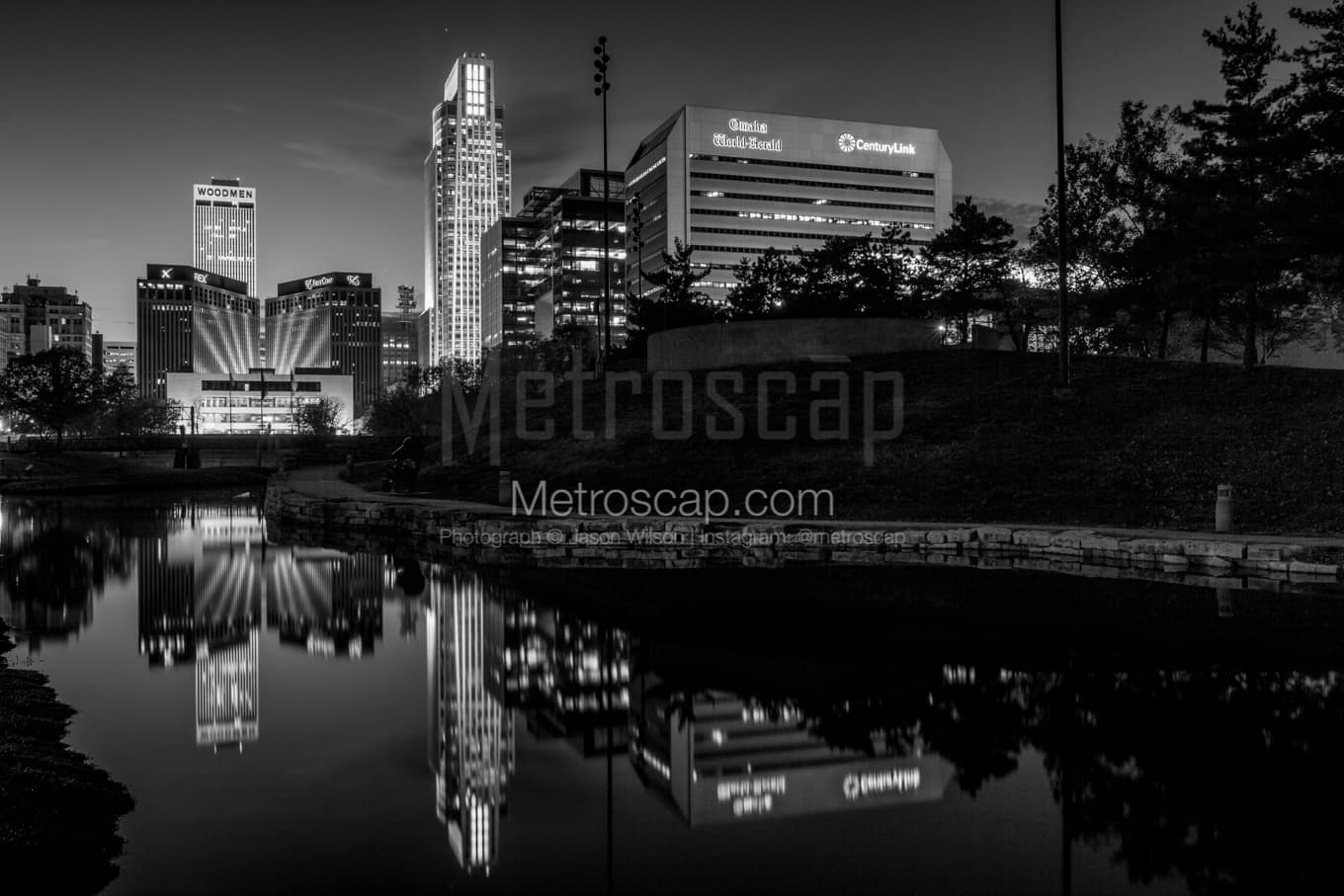 Black & White Omaha Architecture Pictures