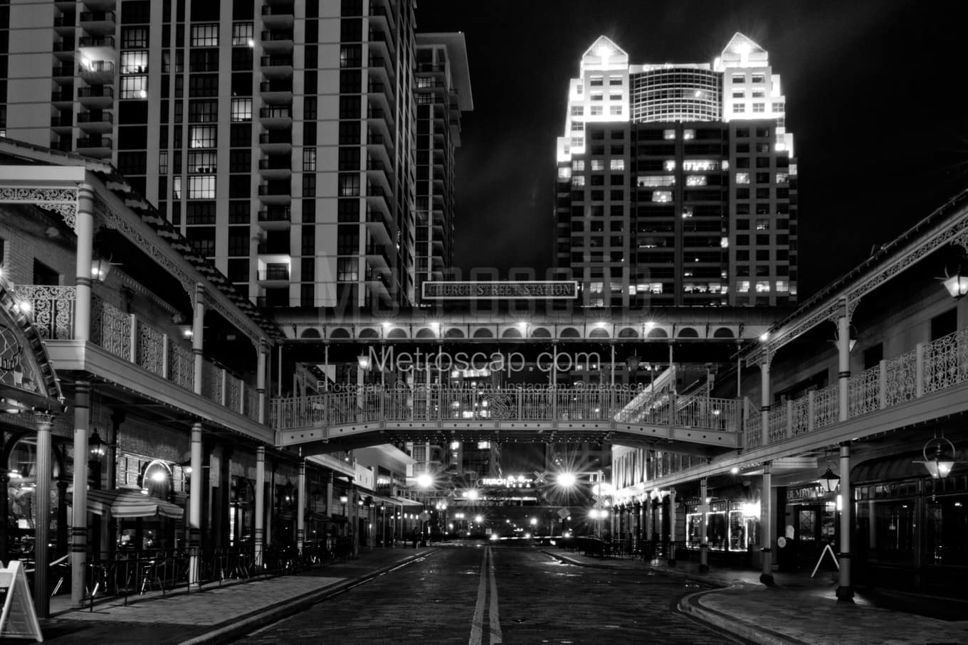 Black & White Orlando Architecture Pictures
