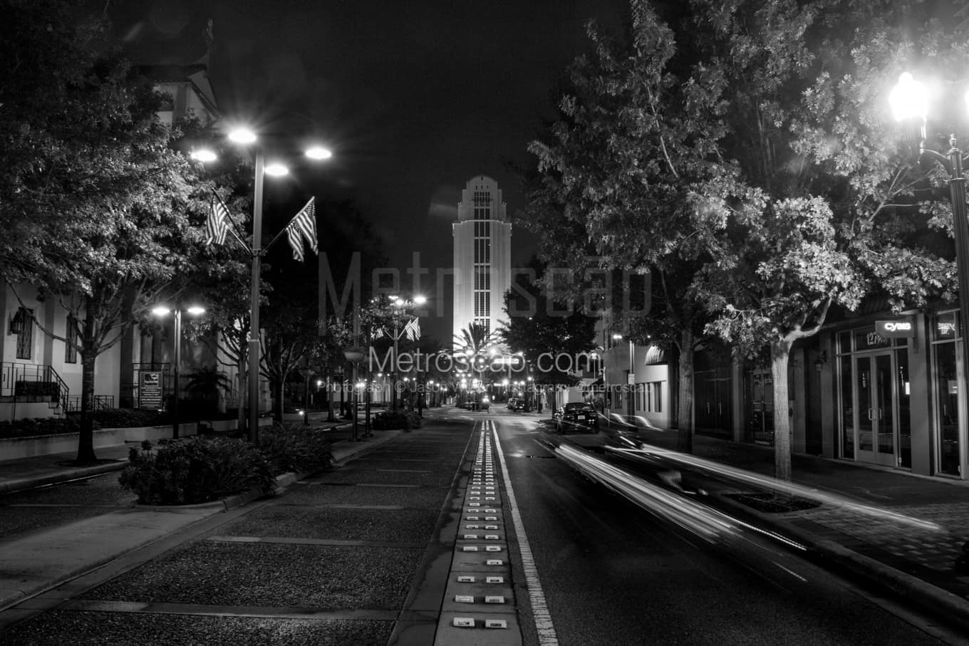 Black & White Orlando Architecture Pictures