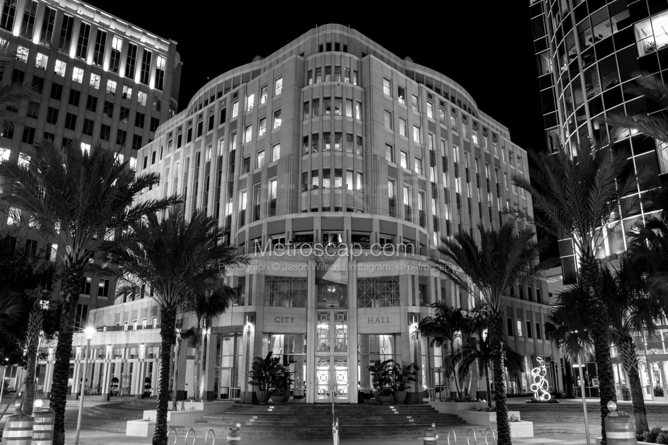 Black & White Orlando Architecture Pictures