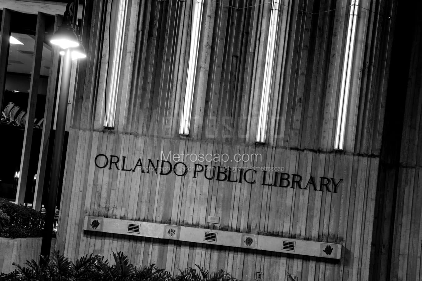 Black & White Orlando Architecture Pictures