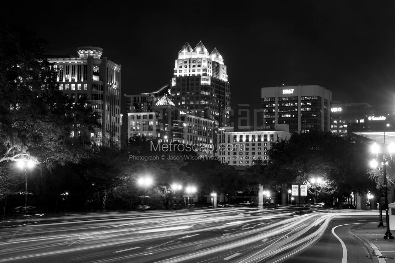 Black & White Orlando Architecture Pictures