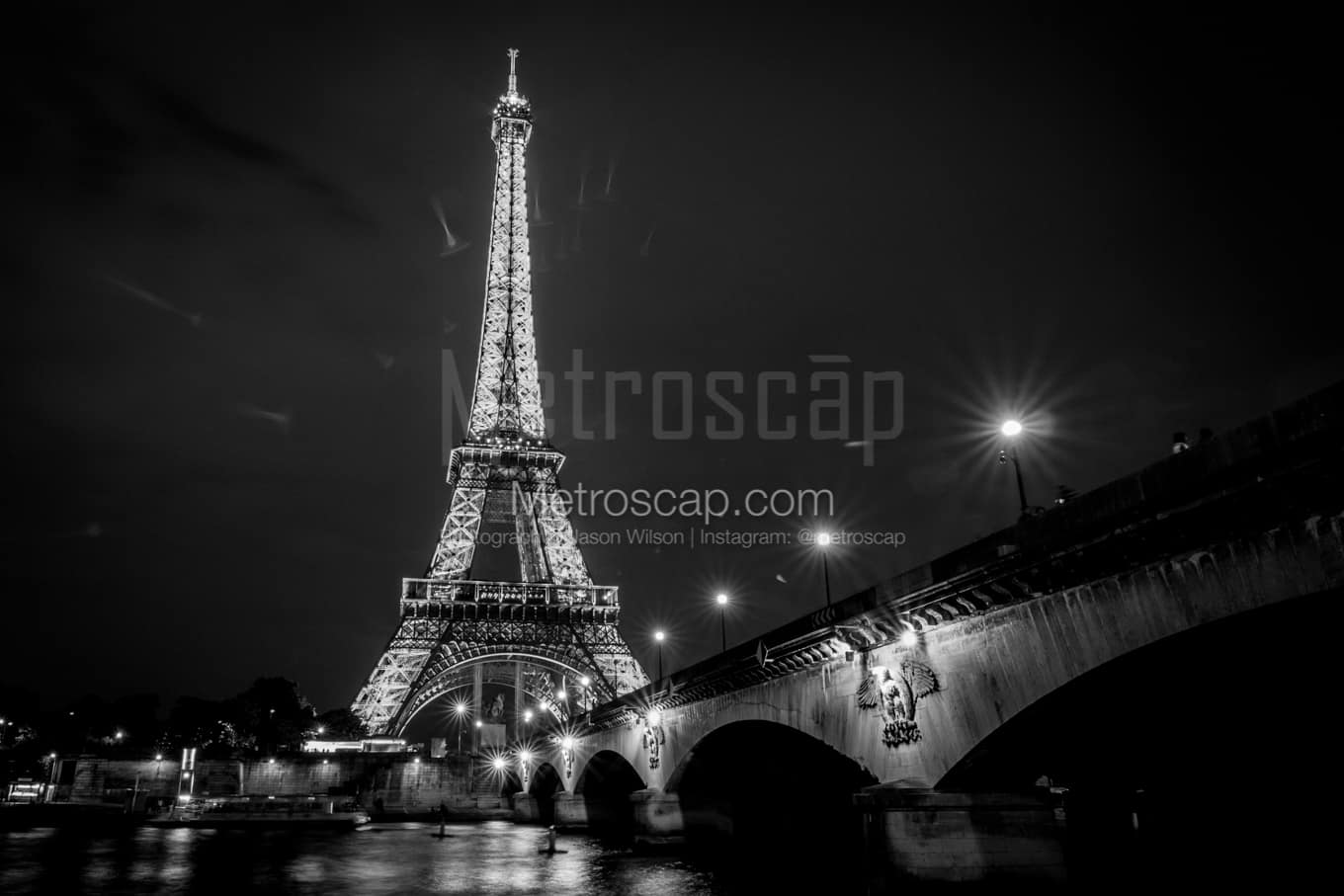 Black & White Paris Architecture Pictures