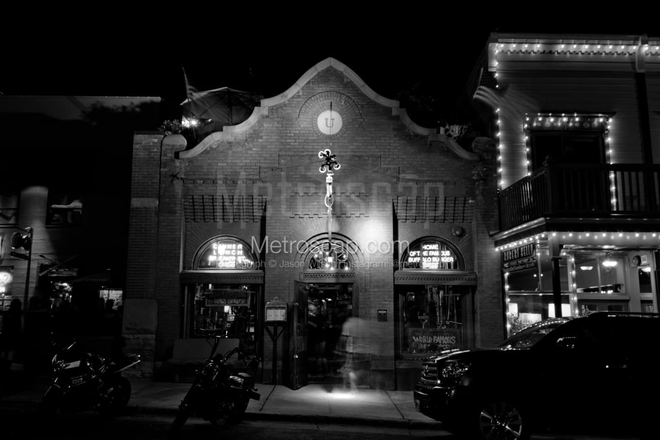 Black & White Park City Architecture Pictures