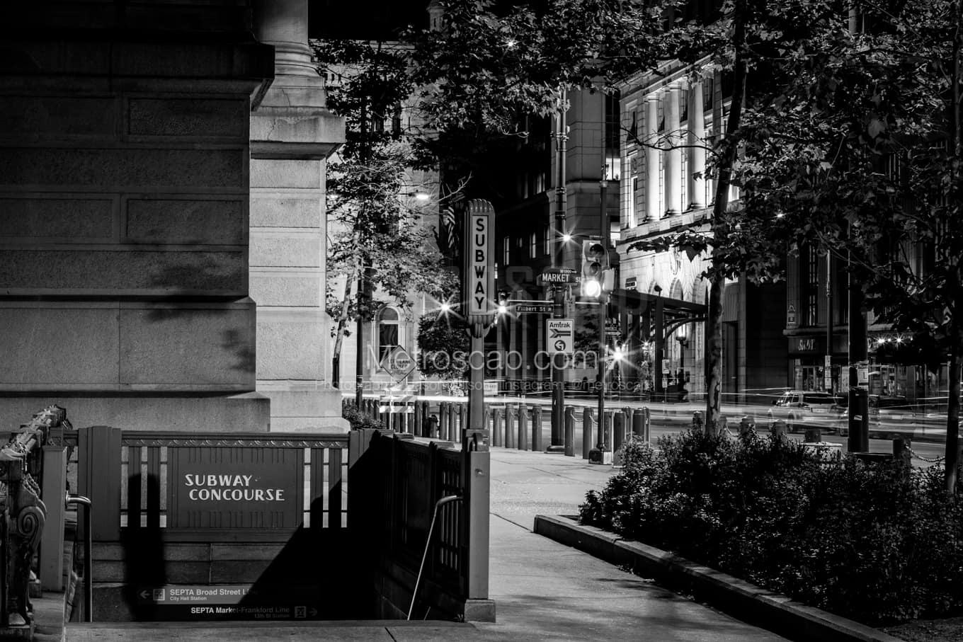 Black & White Philadelphia Architecture Pictures