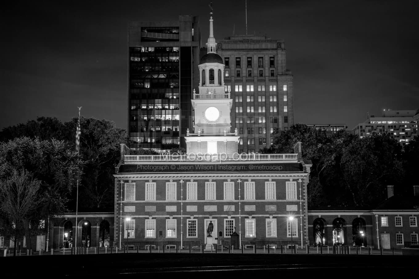 Black & White Philadelphia Architecture Pictures