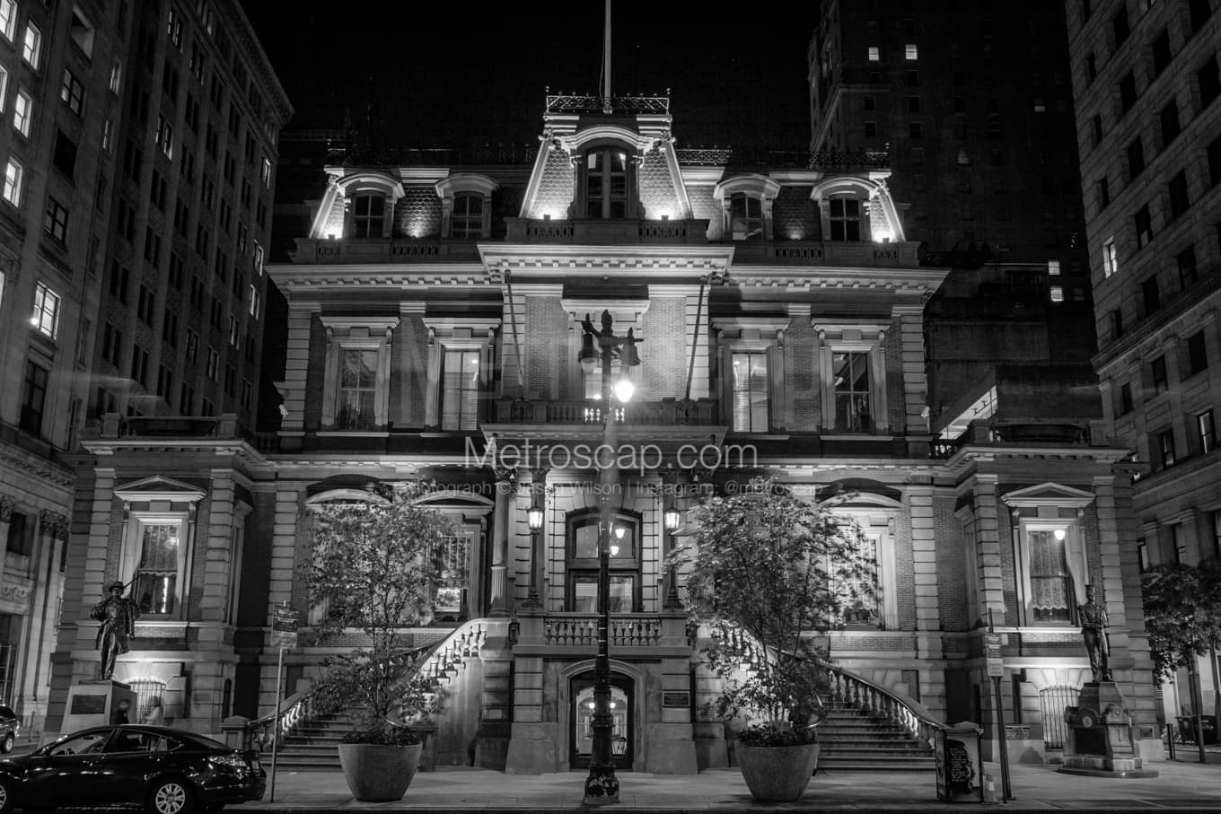 Black & White Philadelphia Architecture Pictures