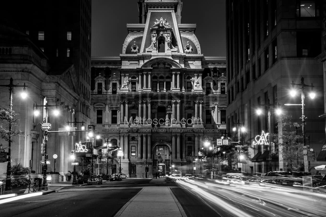 Black & White Philadelphia Architecture Pictures